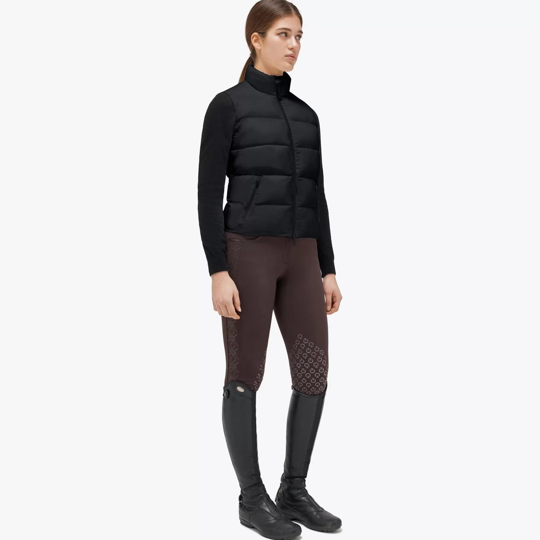 Women'S Sleeveless Down Jacket-Cavalleria Toscana Flash Sale